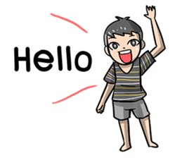 boy zab sticker #7291751