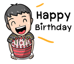 boy zab sticker #7291753