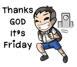 boy zab sticker #7291755