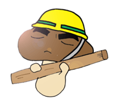 Shiitake mushroom Takeshi 2 sticker #7291964