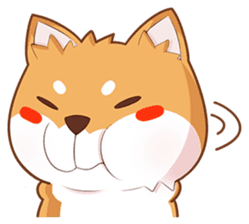 Momo, the Shiba sticker #7292568