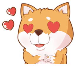 Momo, the Shiba sticker #7292571