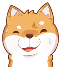 Momo, the Shiba sticker #7292574