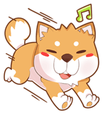 Momo, the Shiba sticker #7292578