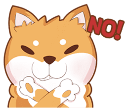 Momo, the Shiba sticker #7292580
