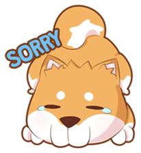 Momo, the Shiba sticker #7292581
