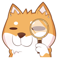 Momo, the Shiba sticker #7292582
