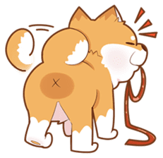 Momo, the Shiba sticker #7292584