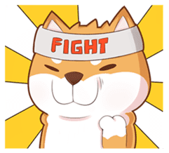 Momo, the Shiba sticker #7292586