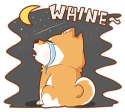 Momo, the Shiba sticker #7292590