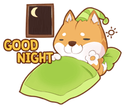 Momo, the Shiba sticker #7292592