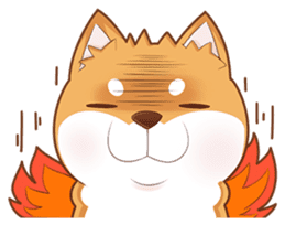 Momo, the Shiba sticker #7292597