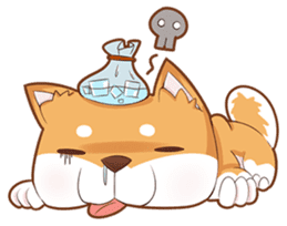 Momo, the Shiba sticker #7292600