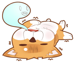Momo, the Shiba sticker #7292601