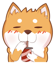 Momo, the Shiba sticker #7292602