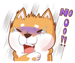Momo, the Shiba sticker #7292604