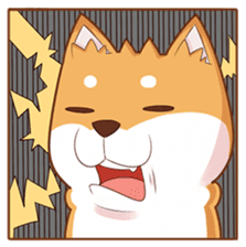 Momo, the Shiba sticker #7292605