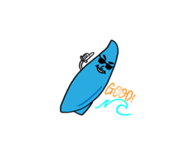 Mr. Surfboard sticker #7292928