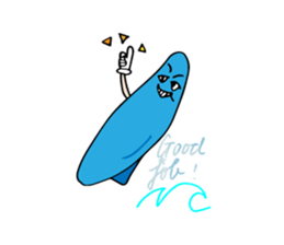 Mr. Surfboard sticker #7292955