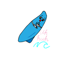 Mr. Surfboard sticker #7292957