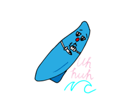 Mr. Surfboard sticker #7292957