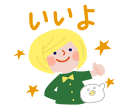 Peaceful life of Beanie/conversation ed sticker #7293009