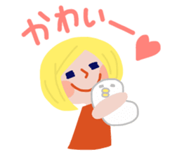 Peaceful life of Beanie/conversation ed sticker #7293010