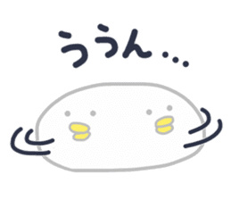 Peaceful life of Beanie/conversation ed sticker #7293017