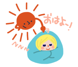 Peaceful life of Beanie/conversation ed sticker #7293020