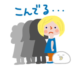 Peaceful life of Beanie/conversation ed sticker #7293022