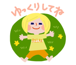 Peaceful life of Beanie/conversation ed sticker #7293043