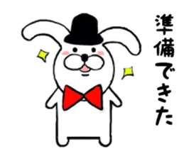 Regular Rabbit Sticker sticker #7293097