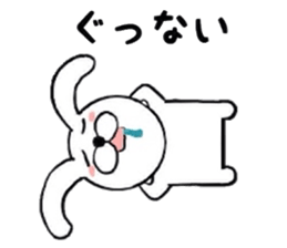 Regular Rabbit Sticker sticker #7293099