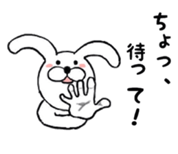 Regular Rabbit Sticker sticker #7293102