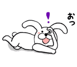 Regular Rabbit Sticker sticker #7293109