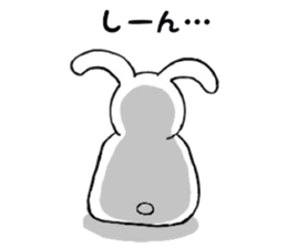 Regular Rabbit Sticker sticker #7293110