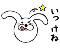 Regular Rabbit Sticker sticker #7293113
