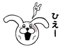 Regular Rabbit Sticker sticker #7293114