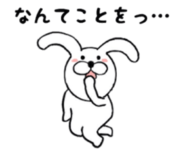 Regular Rabbit Sticker sticker #7293124