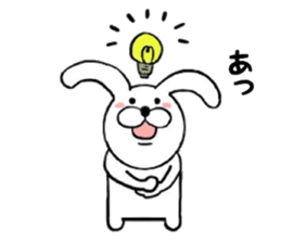 Regular Rabbit Sticker sticker #7293126