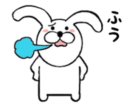 Regular Rabbit Sticker sticker #7293127