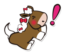 Kawaii horses sticker #7293397