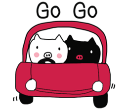 MooWan & MooDam sticker #7293644