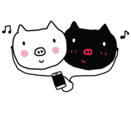 MooWan & MooDam sticker #7293647