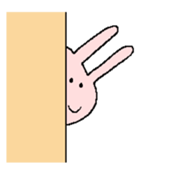 rabbit and his friends sticker #7294825