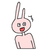 rabbit and his friends sticker #7294830