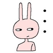 rabbit and his friends sticker #7294834