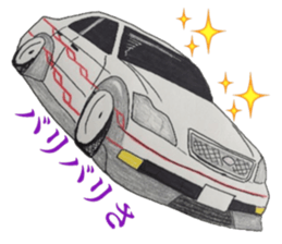 Old car highway racer NO3 "art truck" sticker #7295012