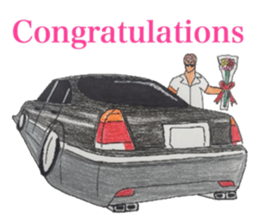 Old car highway racer NO3 "art truck" sticker #7295021