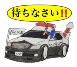 Old car highway racer NO3 "art truck" sticker #7295031